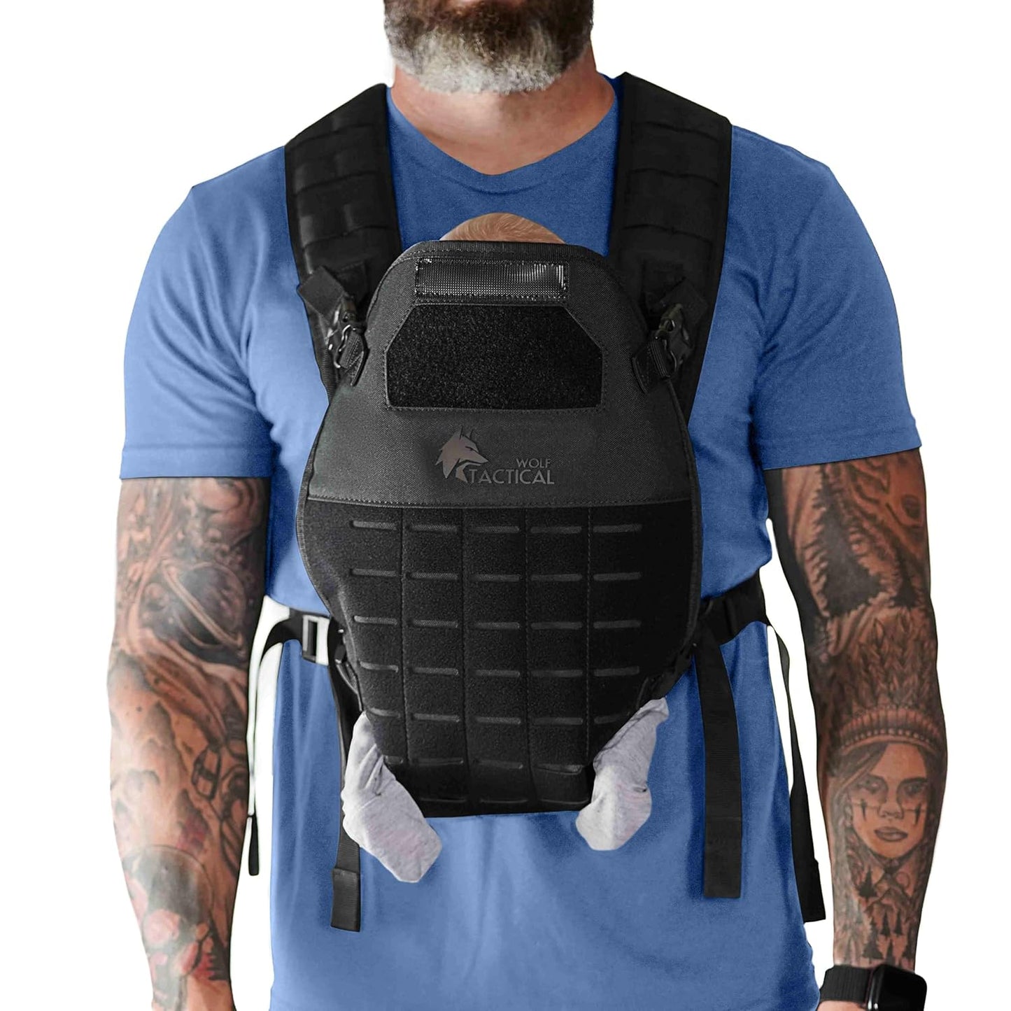 Dad Military Baby Carrier - Hands-Free Comfort