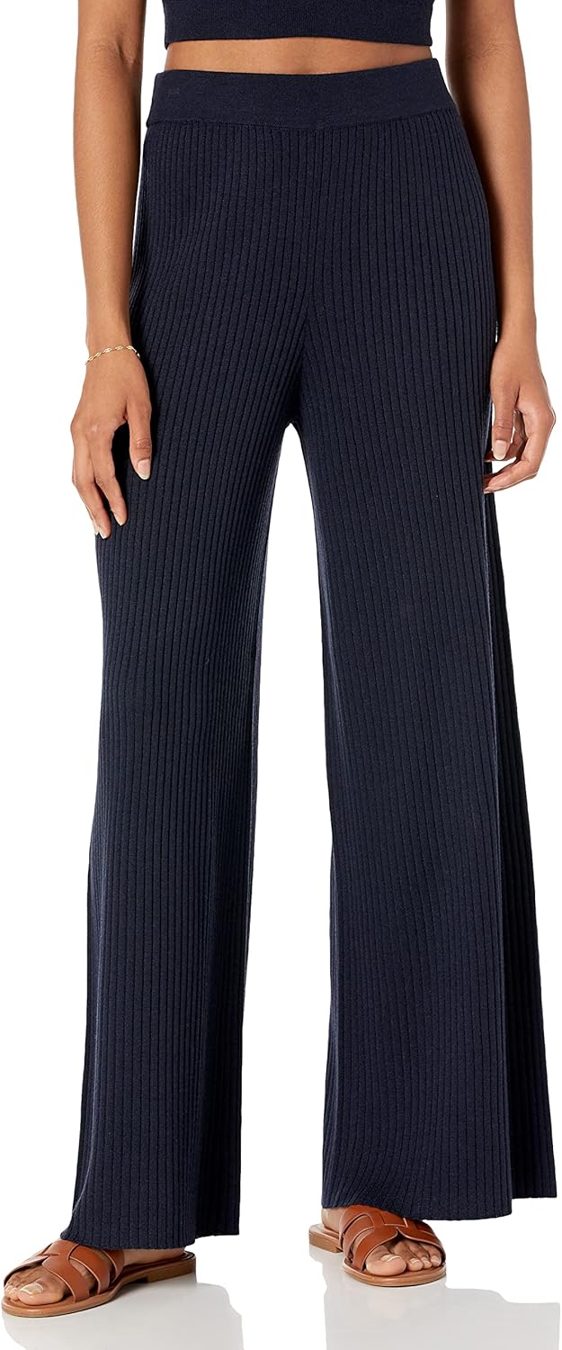 Cozy Flared Sweater Pants for Women - Catalina Pull-on Style