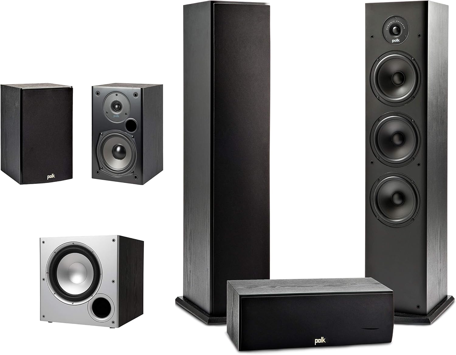 Polk Audio 5.1 Channel Home Theater System with Subwoofer