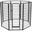 Durable 48 Inch Dog Playpen for Indoor and Outdoor Use