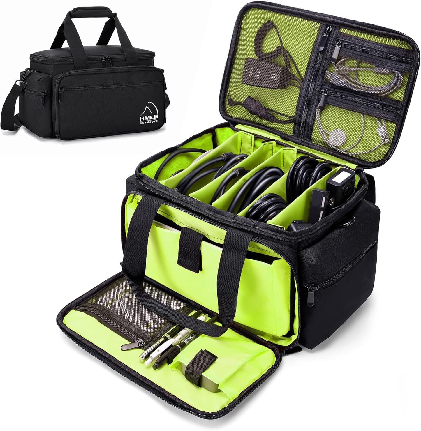 HMLIN DJ Case - Versatile Travel Music Bag for Professional Gear