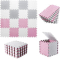 Foam Play Mat for Baby 16-Tile Puzzle Mat - Soft 0.4in Cushioning