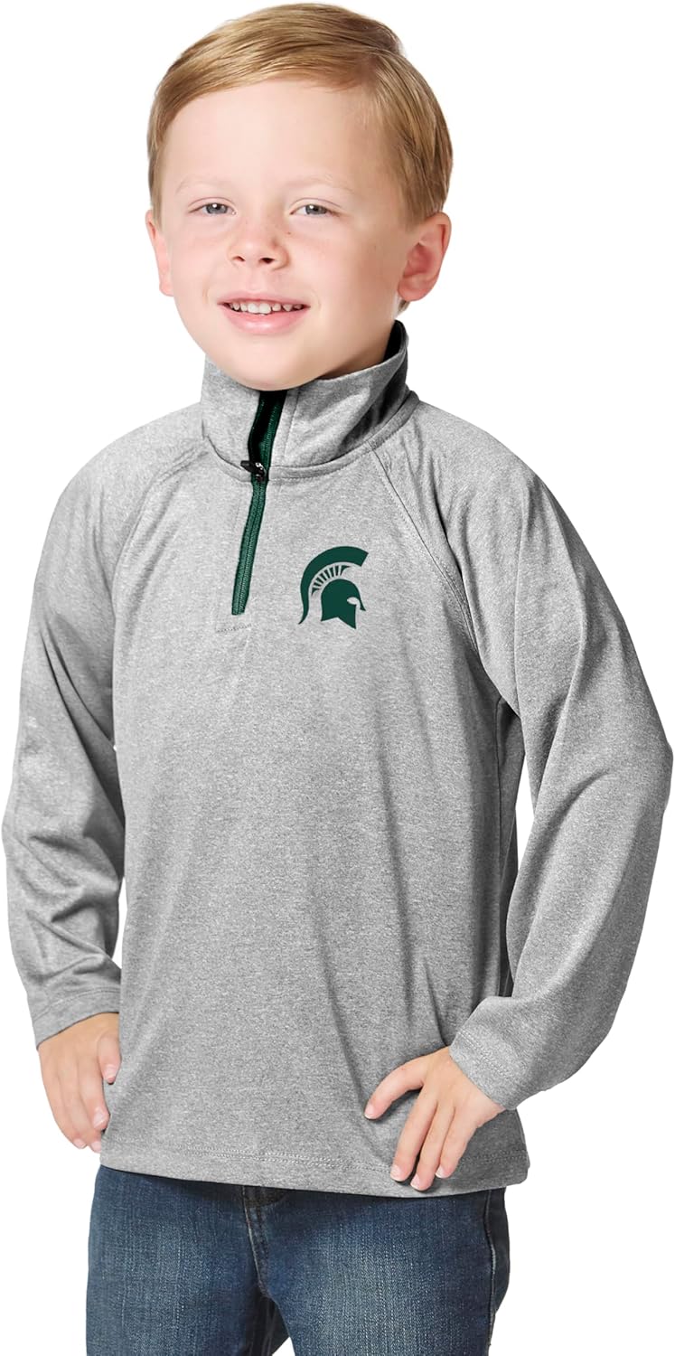 Little King NCAA Toddler Boys 1/4 Zip Pullover Wind Shirt Review