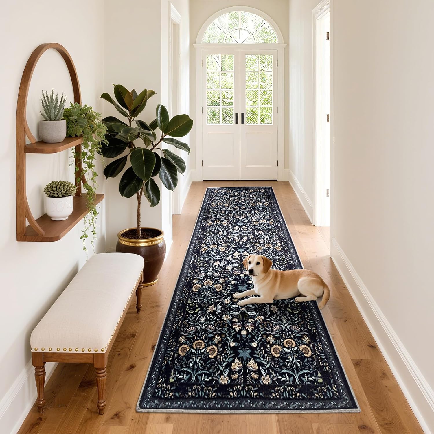 Area Rug Washable Runner for Bedroom and Kitchen - EcoNest