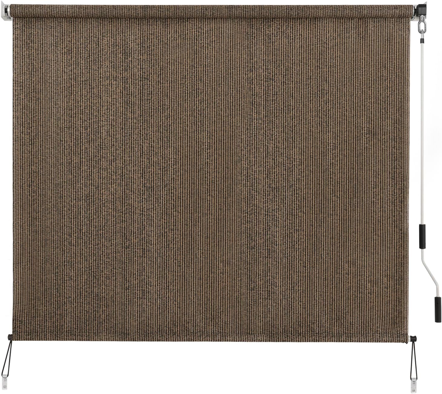 SEEYE Outdoor Sunshade Roller Shades for Privacy and UV Protection
