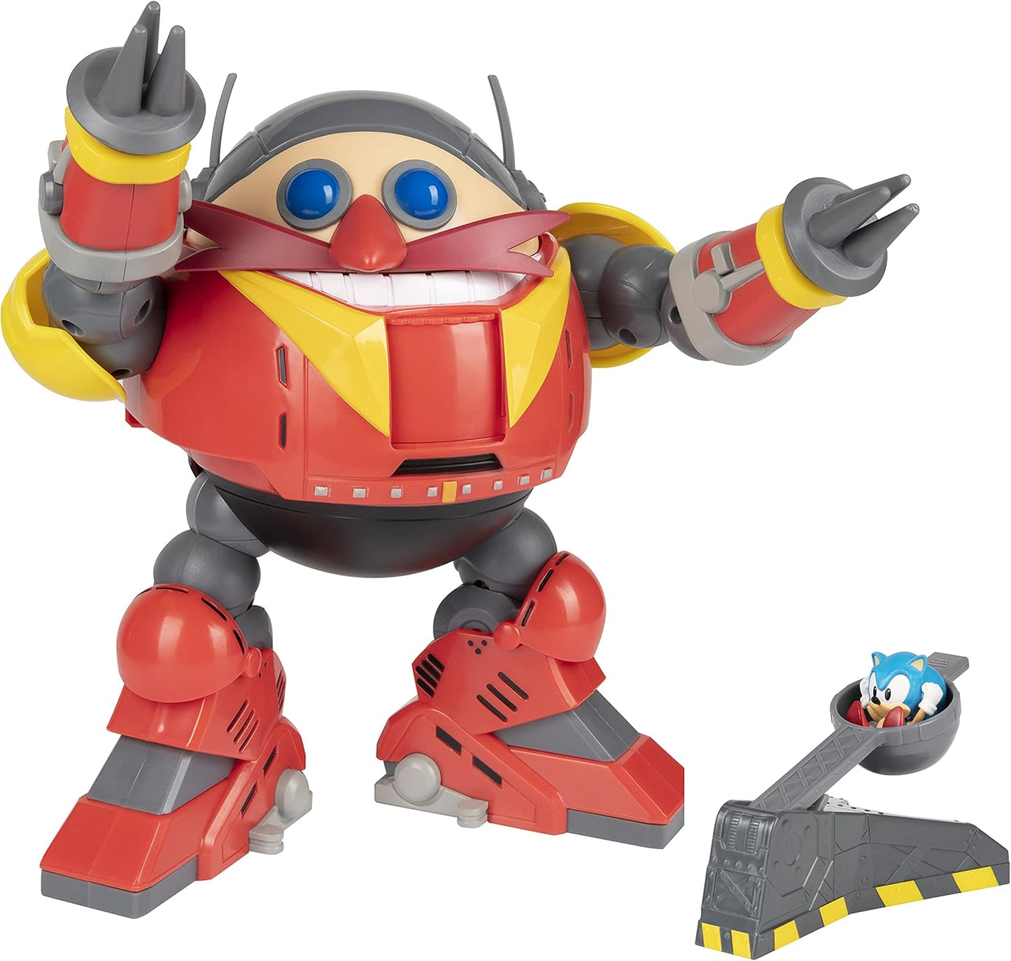Sonic Giant Eggman Robot Battle Set - Epic Catapult Action!