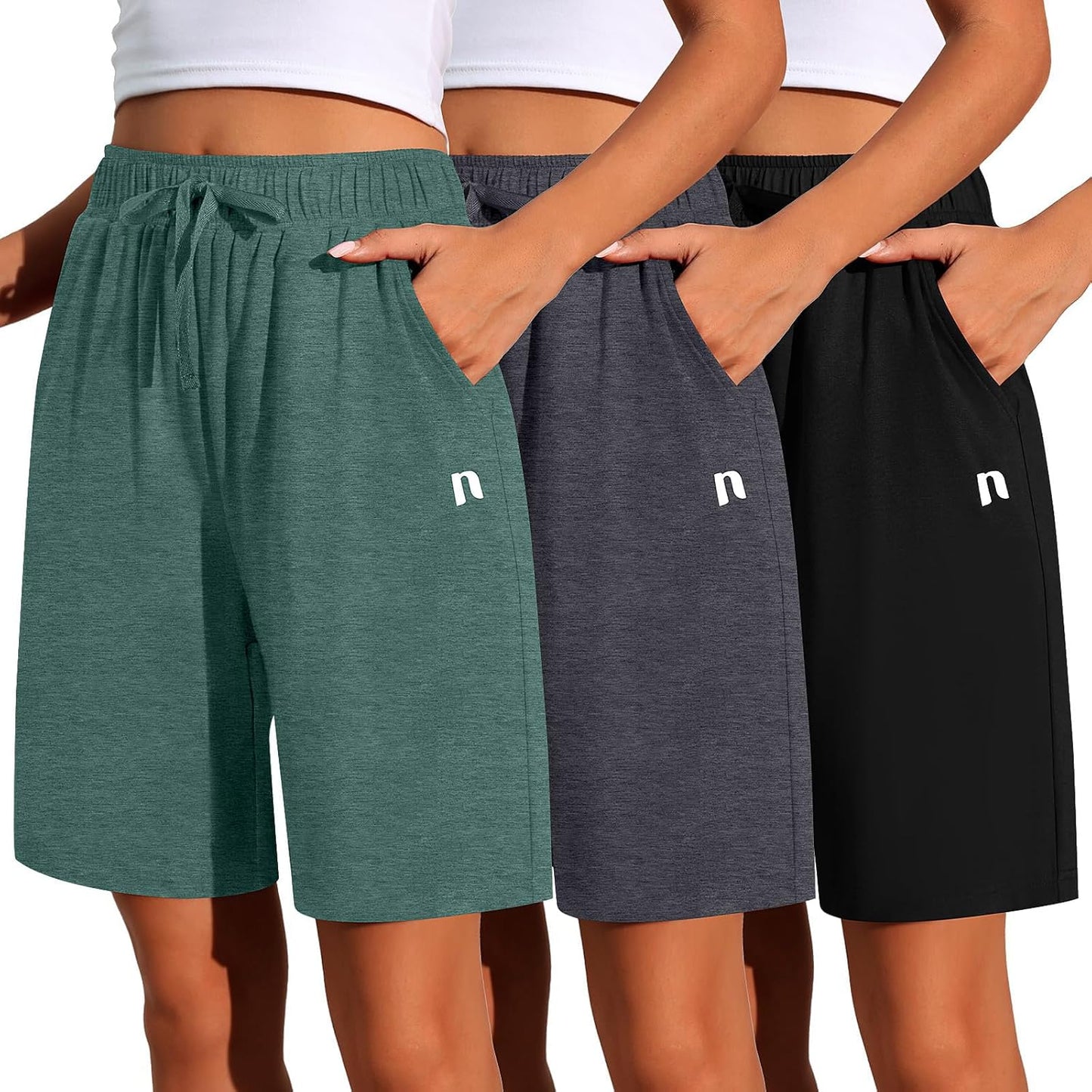 Neer Women's Quick Dry Shorts with Pockets for Active Lifestyle