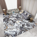 Washable Area Rug 6x9 - Starry Sky Modern Rug for Living Room