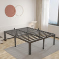 ROIL 20 Inch King Bed Frame with Headboard Hole - Heavy Duty 3500 lb