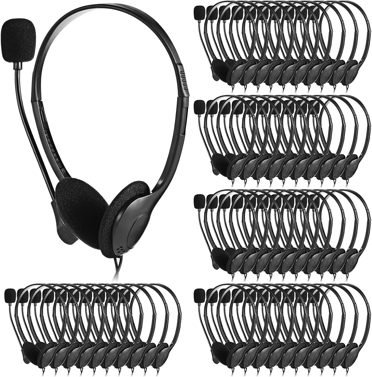 Kathfly Headset with Microphone for Office Use and More