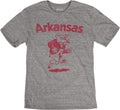 NCAA mens Vintage Tri-Blend Vault T Shirt - Throwback Razorbacks Tee