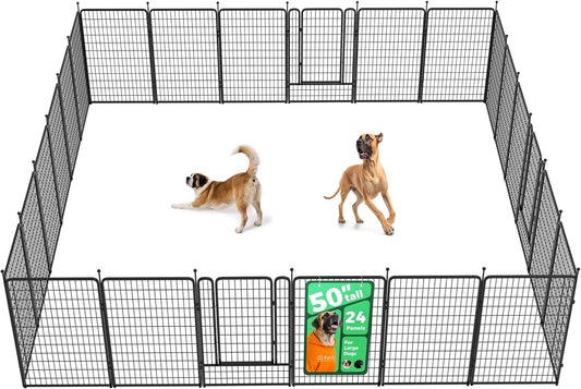FXW Rollick Unleashed Dog Playpen for Large Dogs, 50 inch