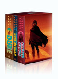 Dune Saga 3-Book Deluxe Hardcover Boxed Set for Sci-Fi Fans
