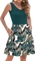AUSELILY Women's Sleeveless Casual Summer Sundress for Everyday Wear
