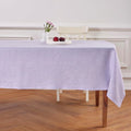 Solino Home Linen Tablecloth 60 x 90 in Narrow Stripe - Lavender