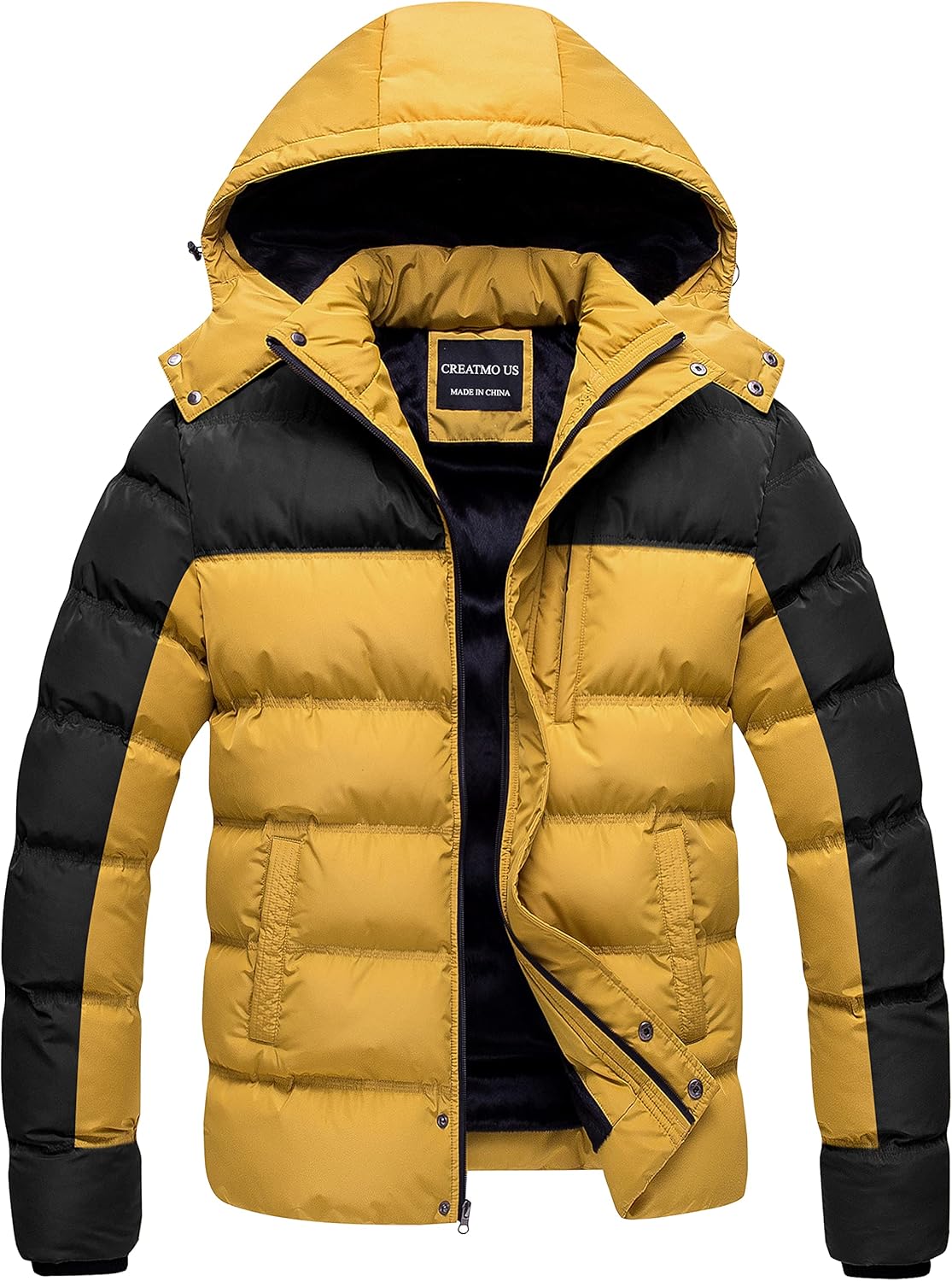 Waterproof Winter Parka Jacket for Men - Warm Puffer Coat