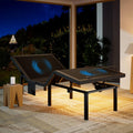 Marsail NS1 Twin XL Adjustable Bed Base with Massage - Dual Zone