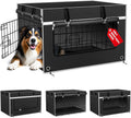 Dog Crate Cover 42 in Heavy-Duty Tear-Resistant Cover - Insulated Den