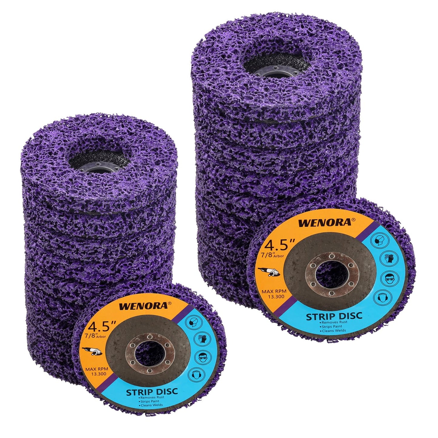 20 Pack Strip Discs for Angle Grinder - Rust Remover Discs