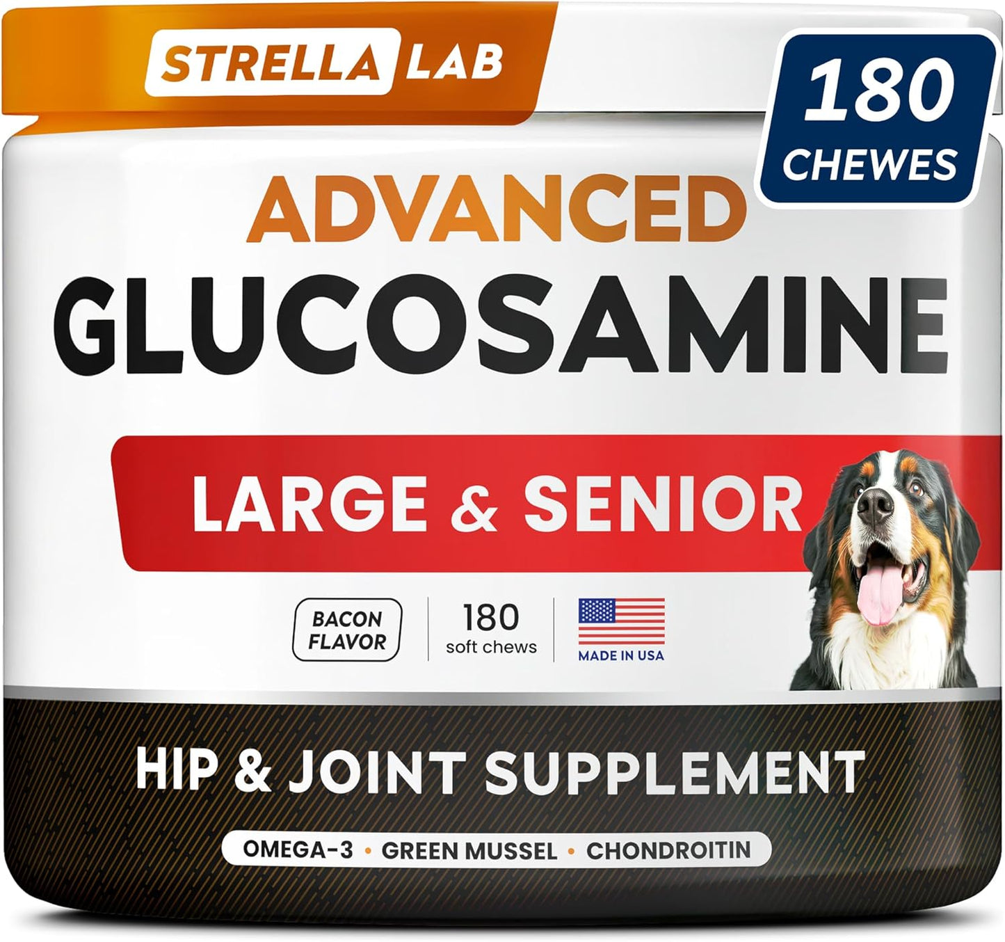 Advanced Glucosamine Chondroitin Joint Supplement for Dogs
