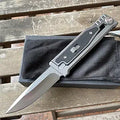 Outdoor Vintage Stainless Steel Blade Knife for Tactical Survival