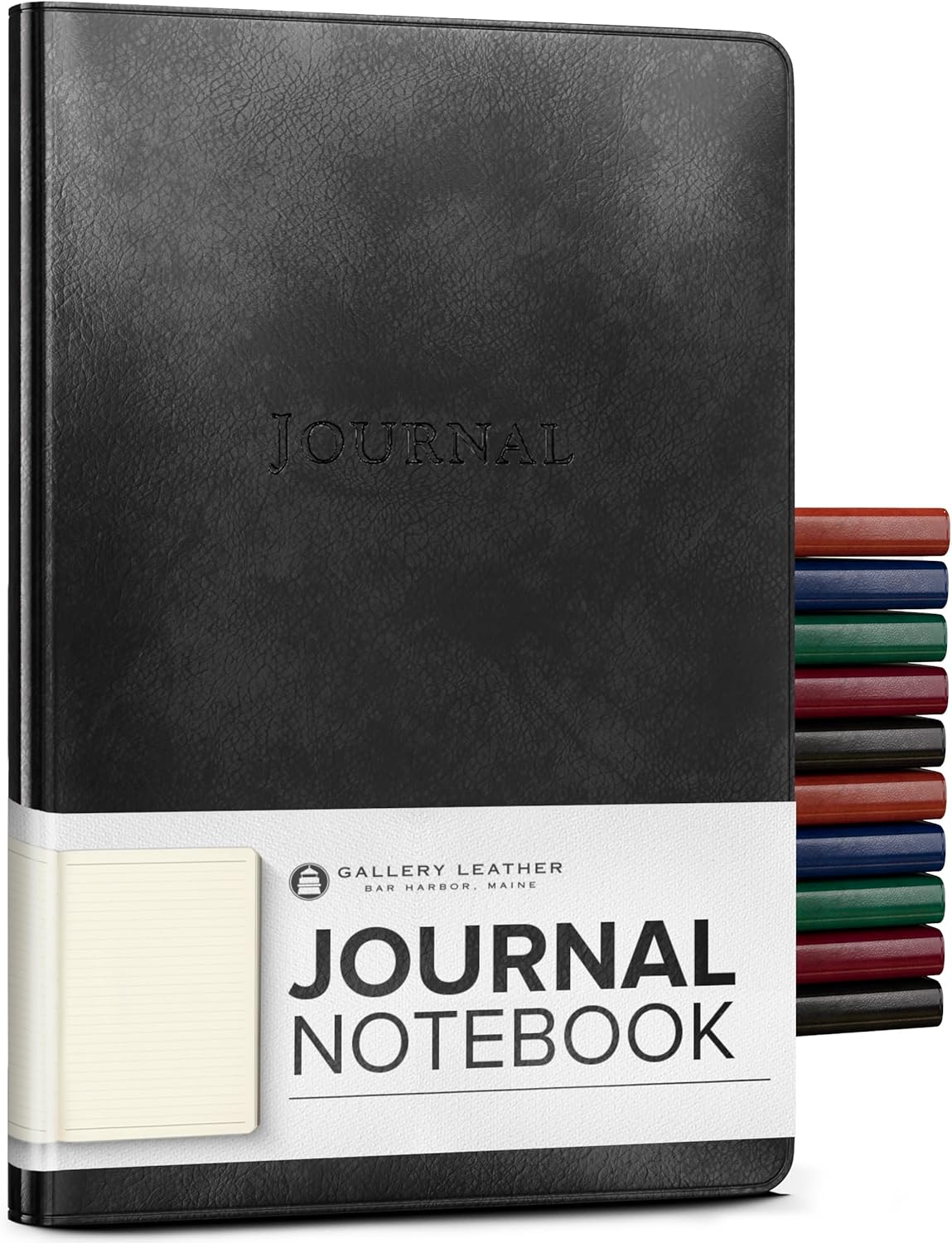 Gallery Leather Journal - Elegant Writing Notebook for Thoughts