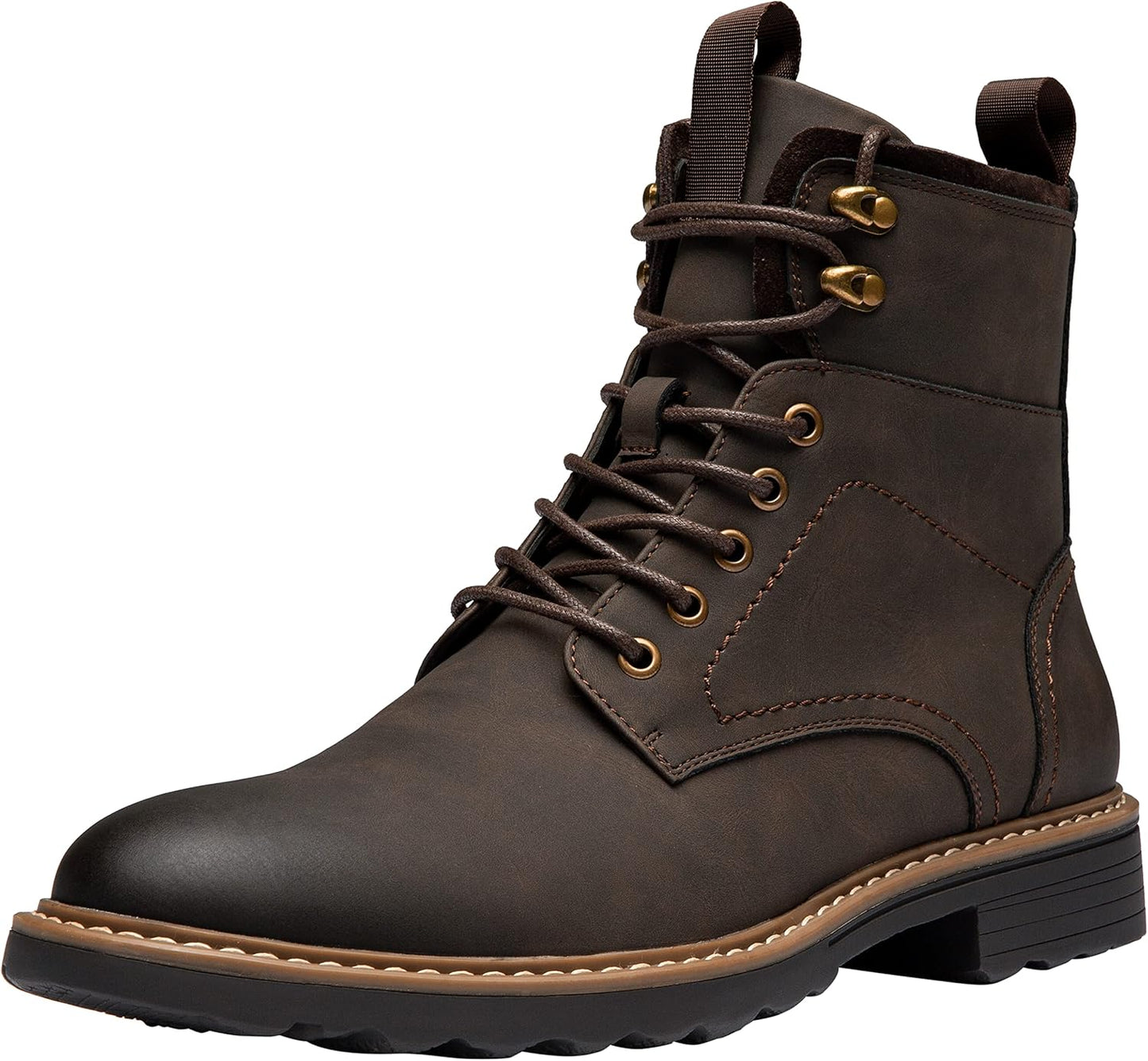 Vostey Mens Boots Motorcycle Casual Chukka Boots for Men