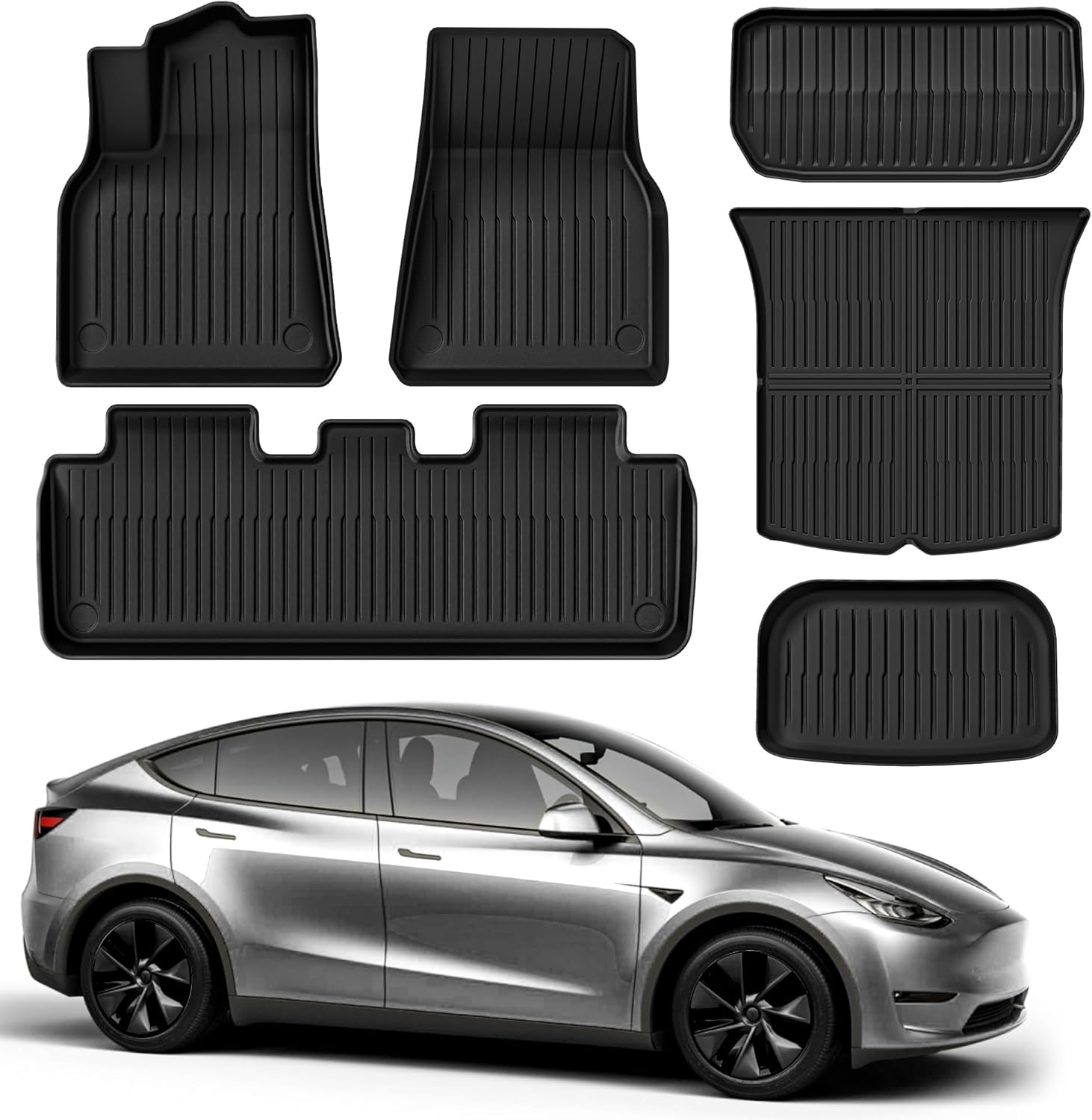 Custom Fit OEDRO Floor Mats for Tesla Model Y 2025-2020