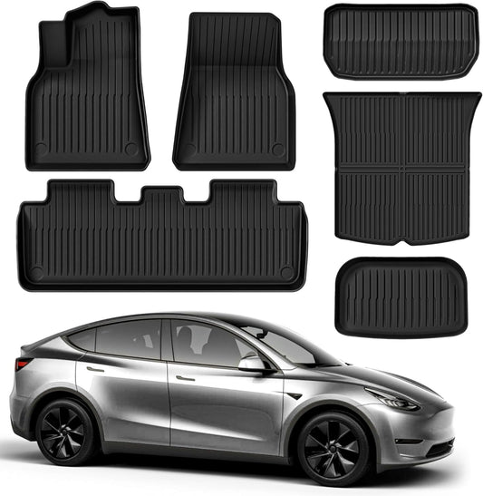 Custom Fit OEDRO Floor Mats for Tesla Model Y 2025-2020