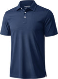 Men's Polo Shirt Quick Dry Short Sleeve - Performance Pique