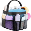 Attmu Portable Mesh Shower Caddy - 8 Pockets, Quick Dry, Dorm Room Essential