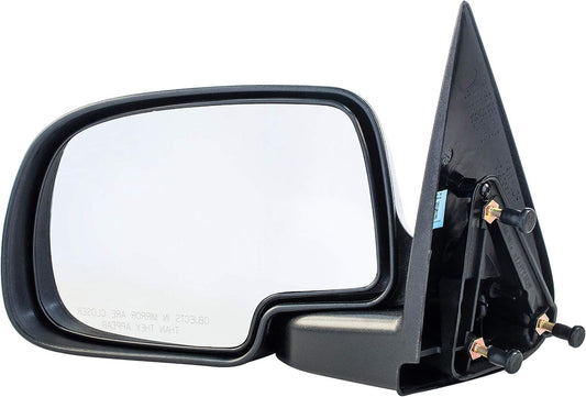 Dependable Direct Driver Side Manual Mirror for Cadillac GMC 1999-2007