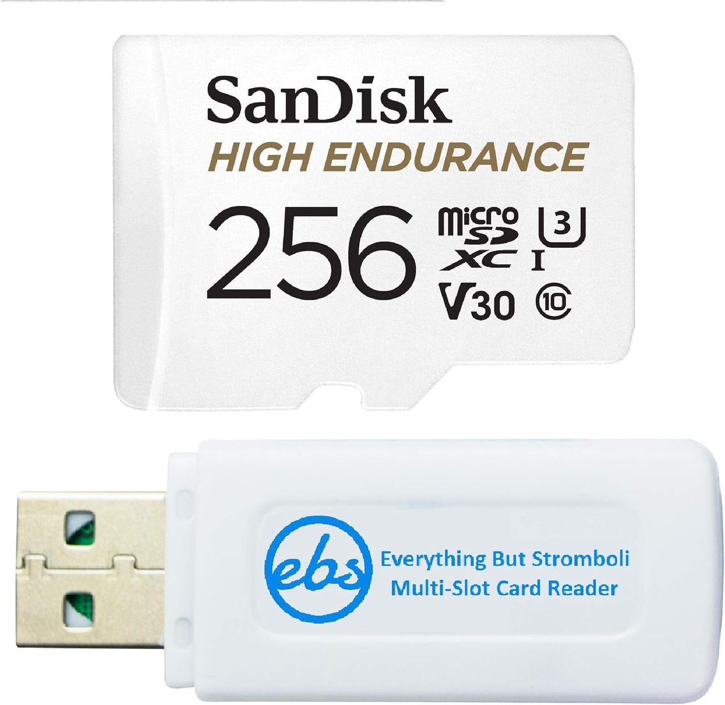 SanDisk 256GB Dash Cam Bundle + Memory Card Reader
