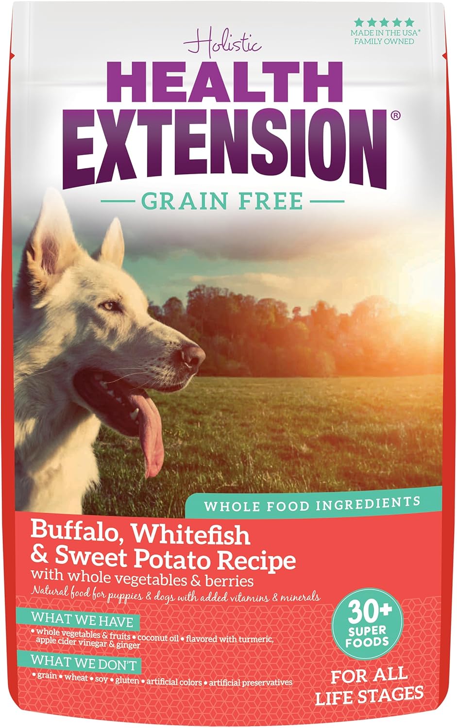 Health Extension Grain Free Buffalo & Whitefish Dry Dog Food Review
