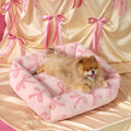 Lesure Cute Dog Bed for Small Dogs - Cozy Orthopedic Sofa