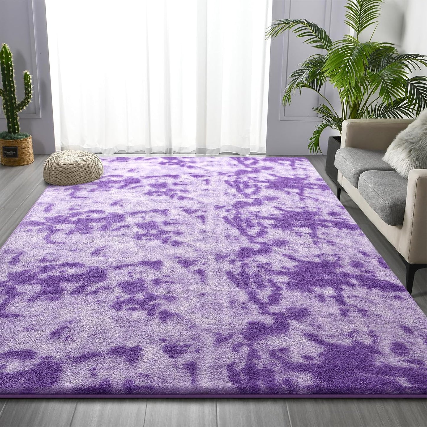 Large Soft Area Rugs for Living Room, 5 x 8 Ft Memory Foam