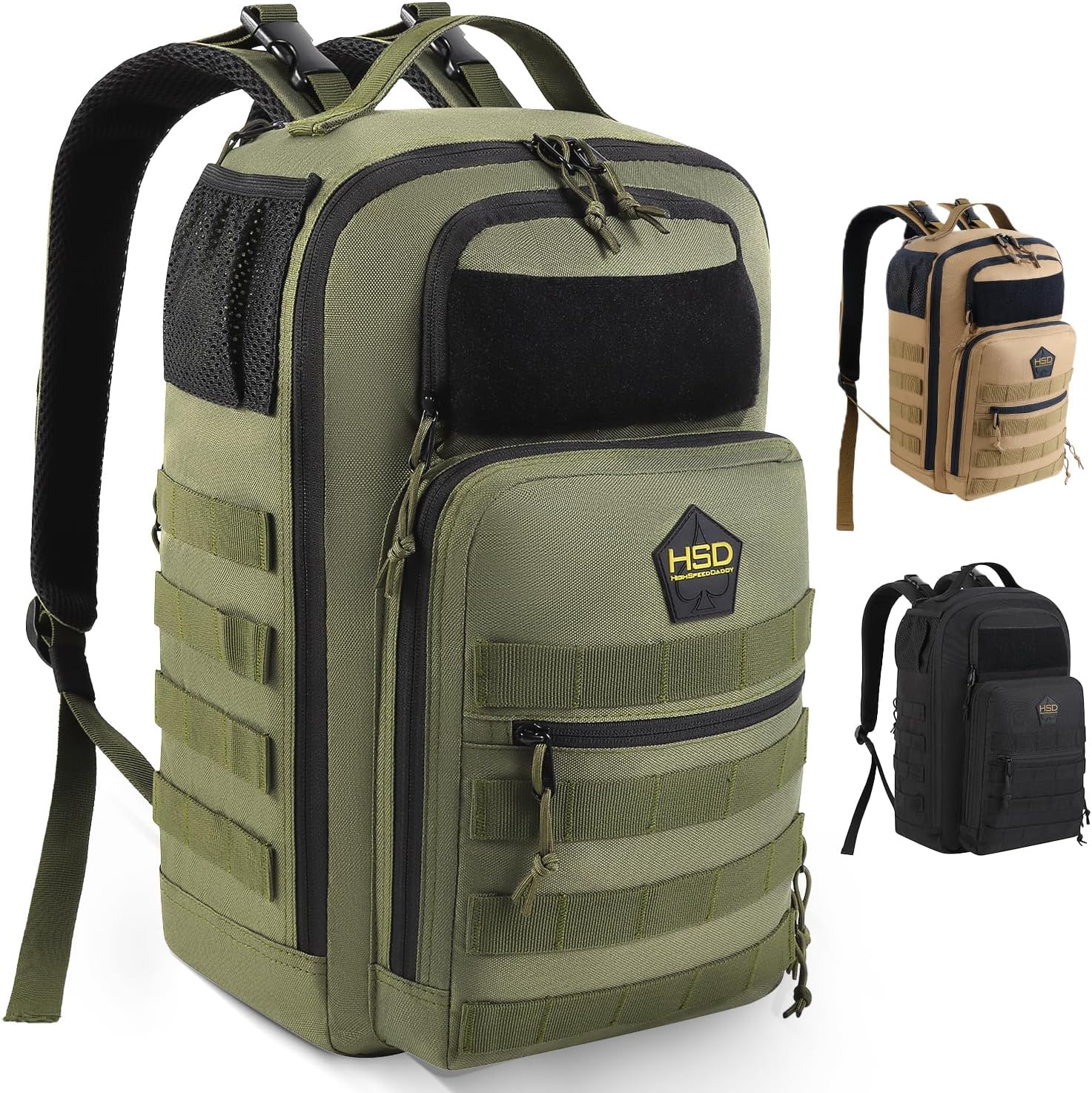 HighSpeedDaddy Baby Diaper Backpack: Military-Grade Waterproof Bag