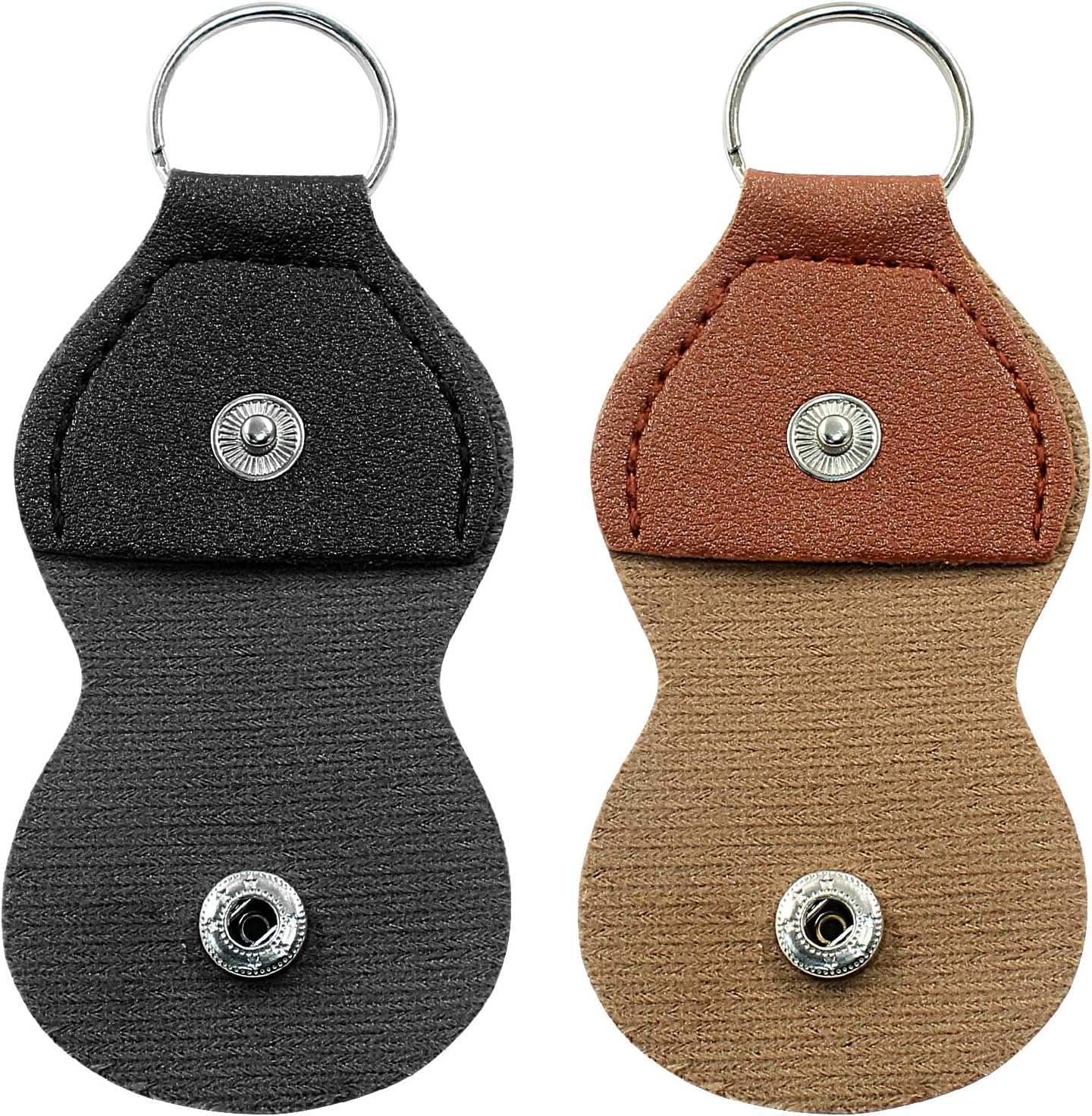 Convenient Leather Guitar Picks Holder - Keep Your Picks Handy!
