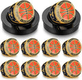 10pcs Basketball Champion Rings with Display Chain Stand for Awards