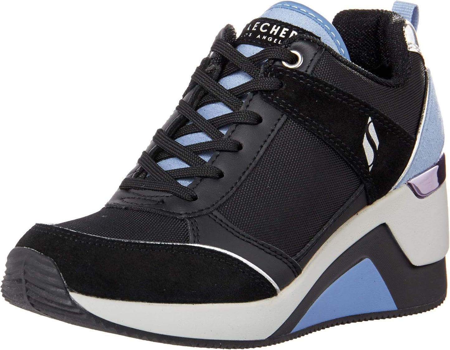 Skechers Women's Million High N Fly: Stylish Comfort Sneakers