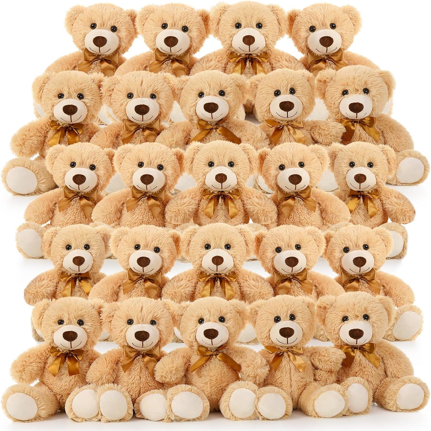 MaoGoLan Bulk Teddy Bear Baby Shower 48 Packs for Celebrations
