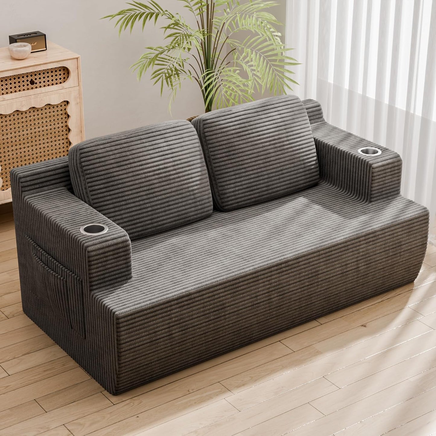 Homall 67 Cloud Couch Sofa for Comfy Living Room Relaxation