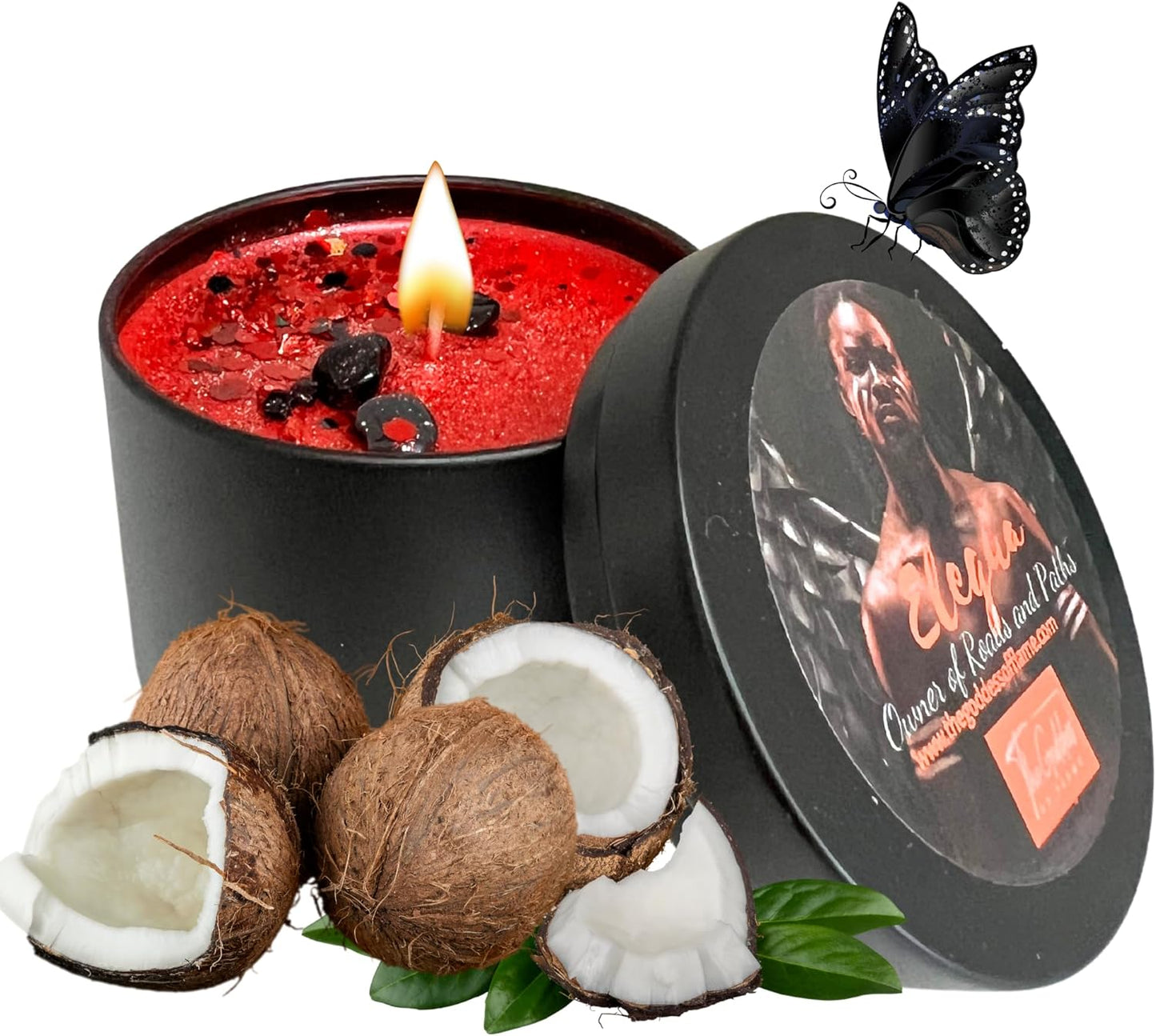Elegua Spiritual Offering Candle for Divine Energy and Magick