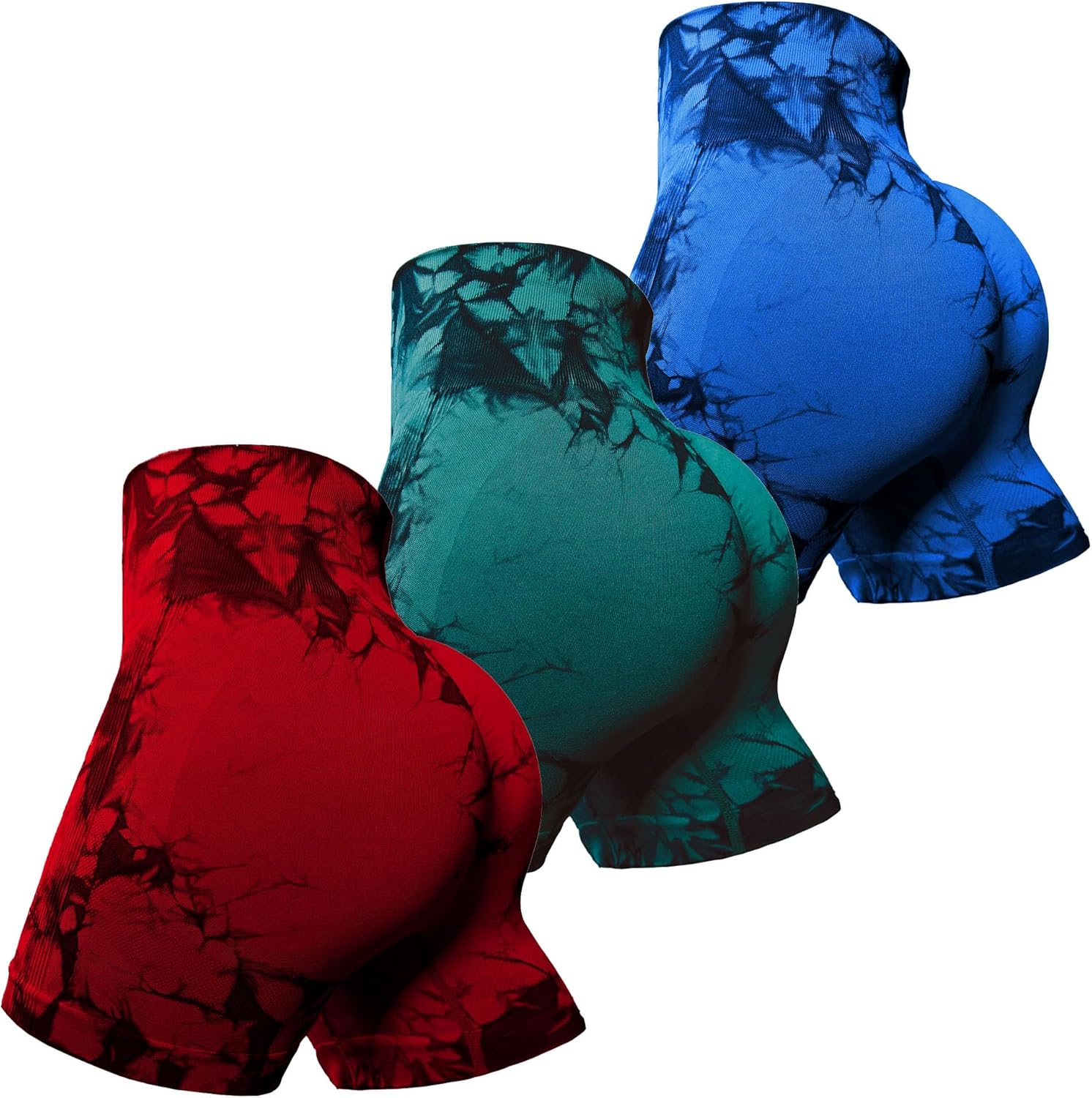 OVESPORT Workout Shorts for Women with Scrunch Butt Lifting Design
