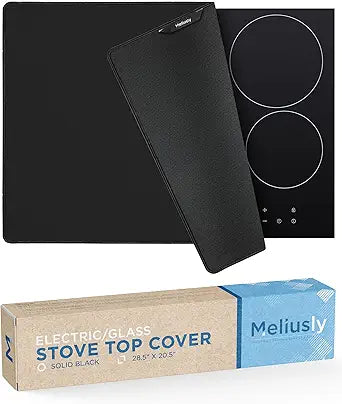 Meliusly Electric Stove Top Covers for Glass Cooktops - 20.5x28.5