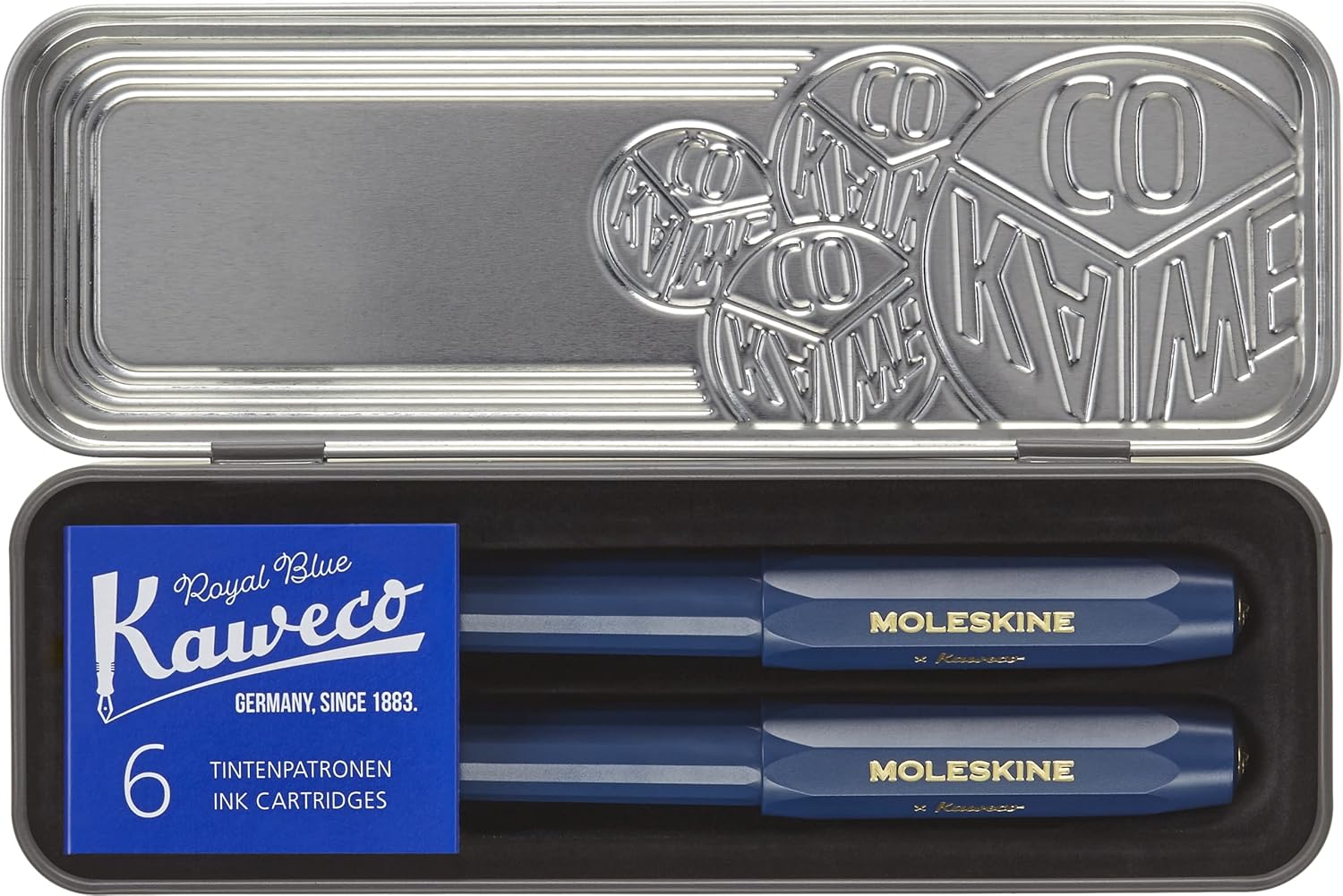 Moleskine x Kaweco Fountain Pen and Ballpen Set for Writers