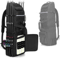 Fishing Rods and Tackles Backpack Holds 8 Rods & Reels - Organized