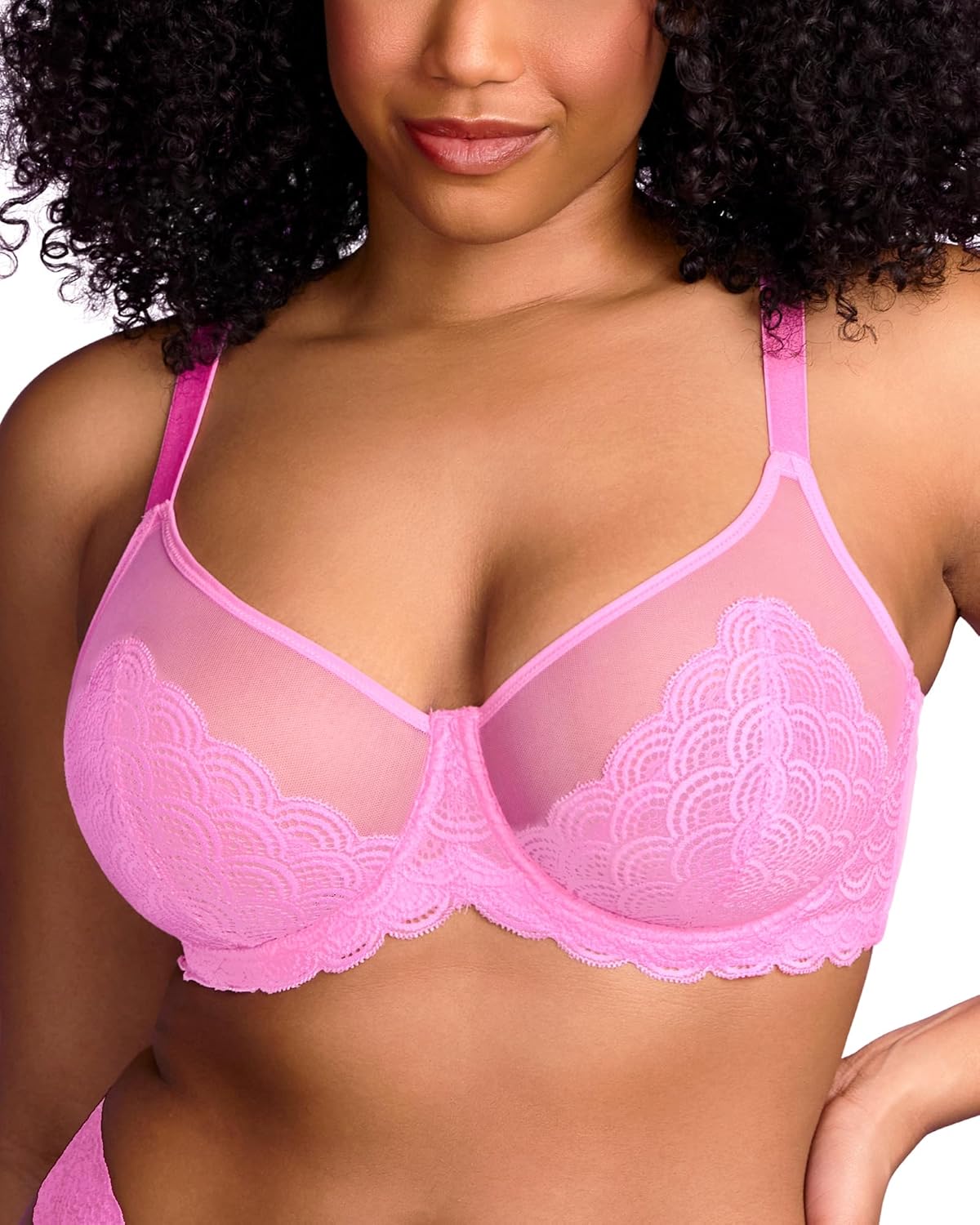 HSIA Minimizer Bras for Women Large Bust Full Coverage Lace