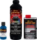 Custom Coat Safety Blue 1 Quart Urethane Spray-On Truck Bed Liner Kit