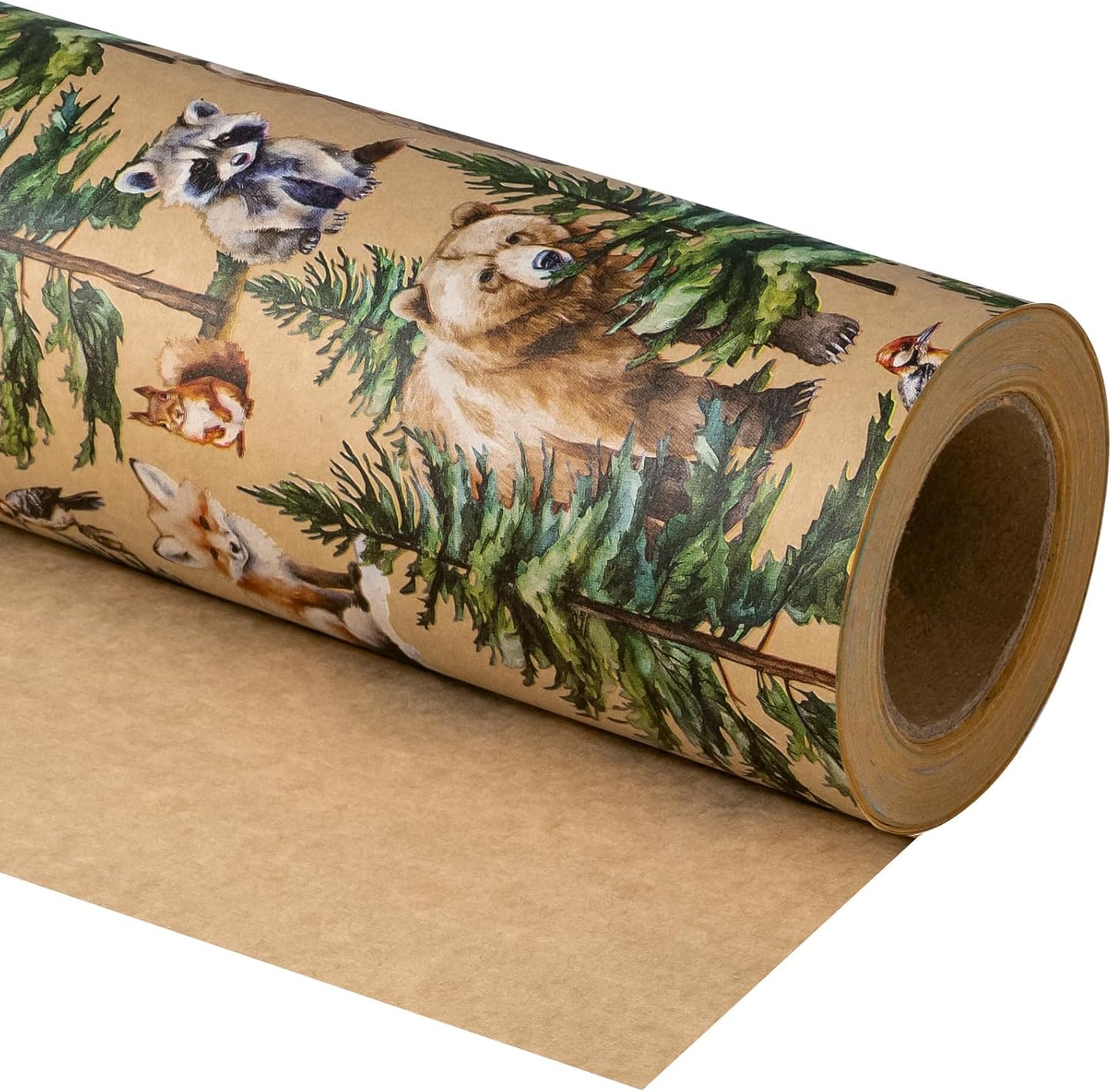 30 Inch Jumbo Kraft Christmas Wrapping Paper for Holiday Gifts